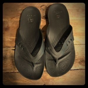 Crocs flip flops